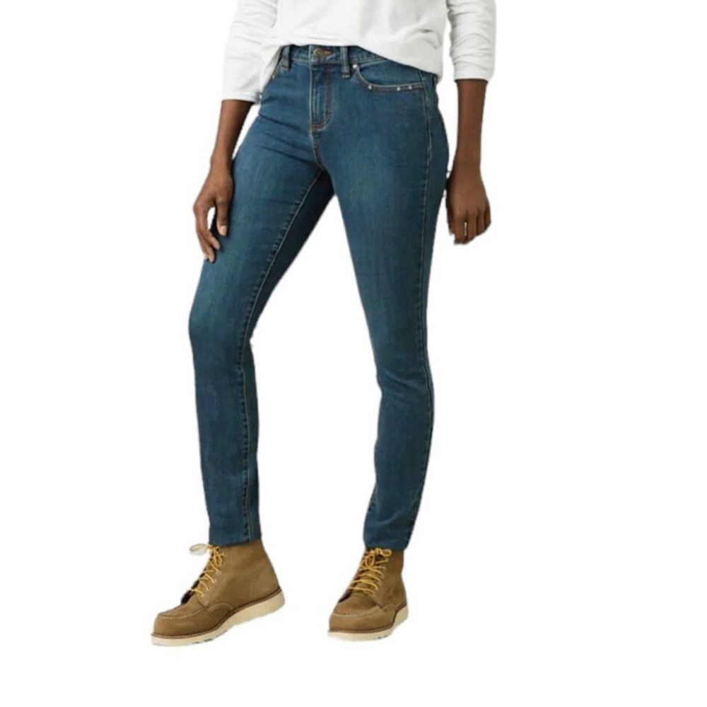 PRANA High Waist Dark Wash Denim Sienna Jeans Women's sz 10 NWT Organic Cotton